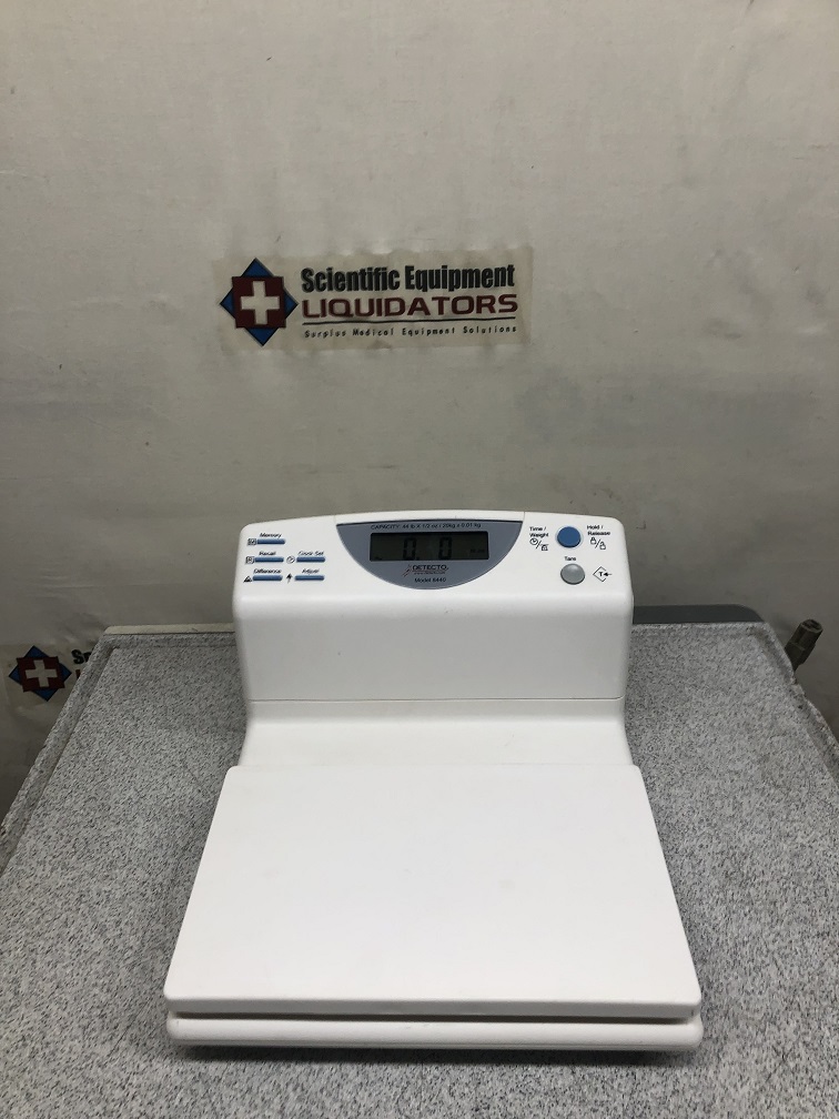 Detecto Model 8440 Baby Scale Capacity 44 LBS Digital Platform Scale 