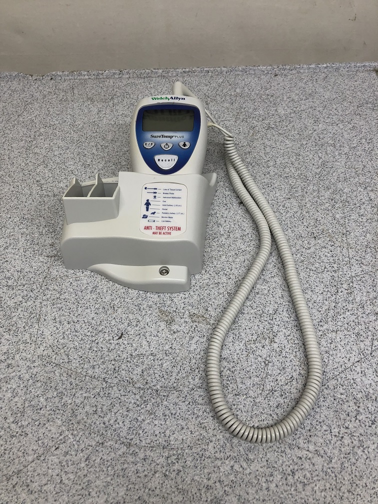 Welch Allyn 692 Sure Temp Plus Oral Thermometer with Welch Allyn 21326-000 Wall Holder