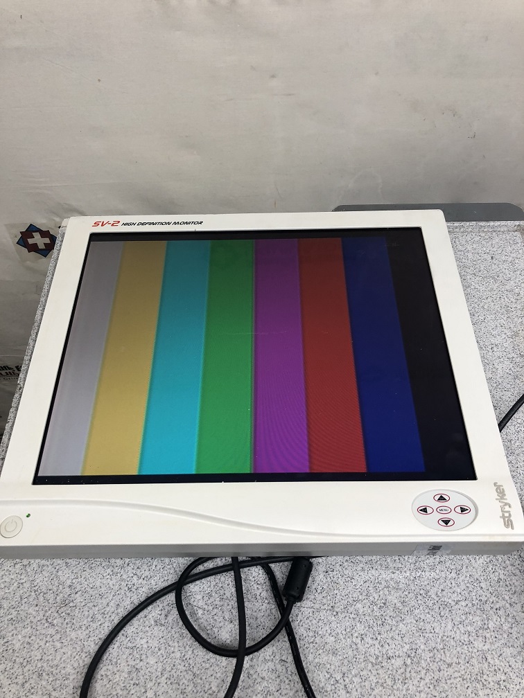 Stryker 240-030-920 19" SV-2 Flat Panel Color Monitor