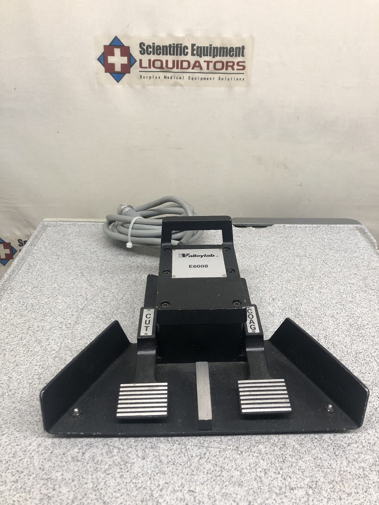 ValleyLab E6008 Water Resistant Electrosurgical Footswitch