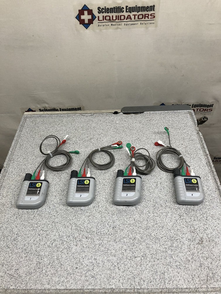 LSI Life Sensing TM8 Telemaster Patient Monitor Lot of 4