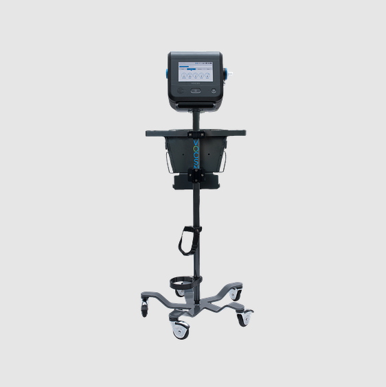 Ventec Life Systems PRT-01184-000 VOCSN Ventilator with PRT-00569-000 Roll Stand