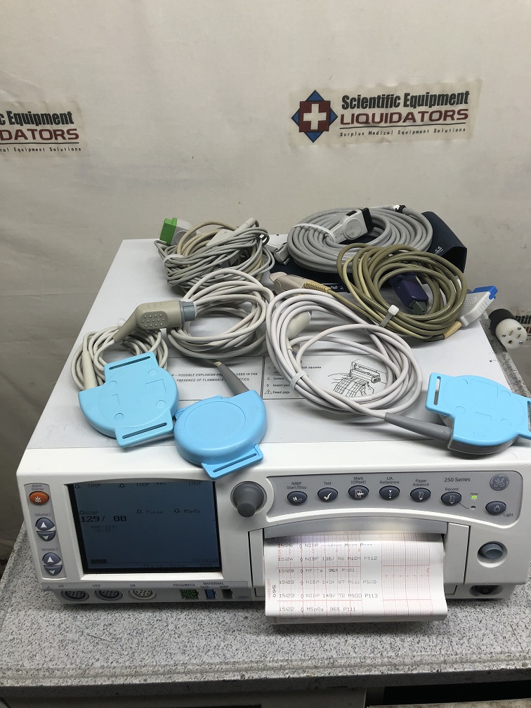 GE Healthcare Corometrics 250 Series Maternal/Fetal Monitor