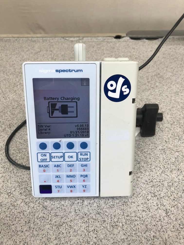 Baxter SIGMA Spectrum Infusion Pump 