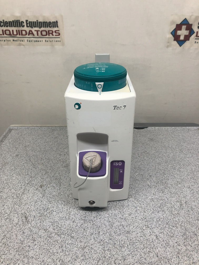 Datex-Ohmeda Tec 7 1175-9101-000 Isoflurane Anesthesia Vaporizer