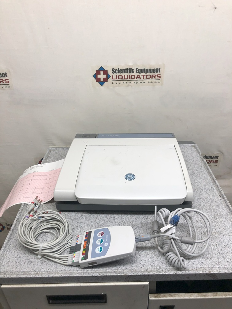 GE MAC 5500 HD Resting Diagnostic Interpretive ECG