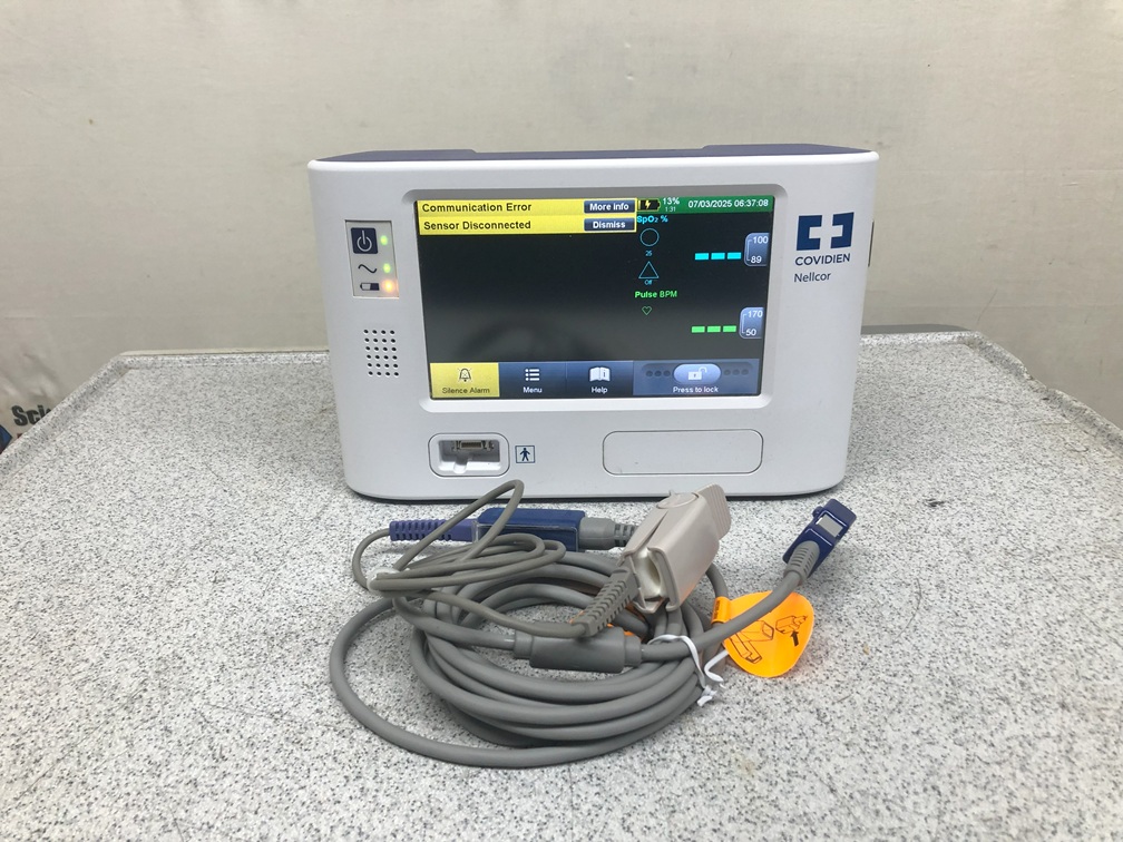Covidien Nellcor PM1000N Bedside Respiratory Patient Monitor