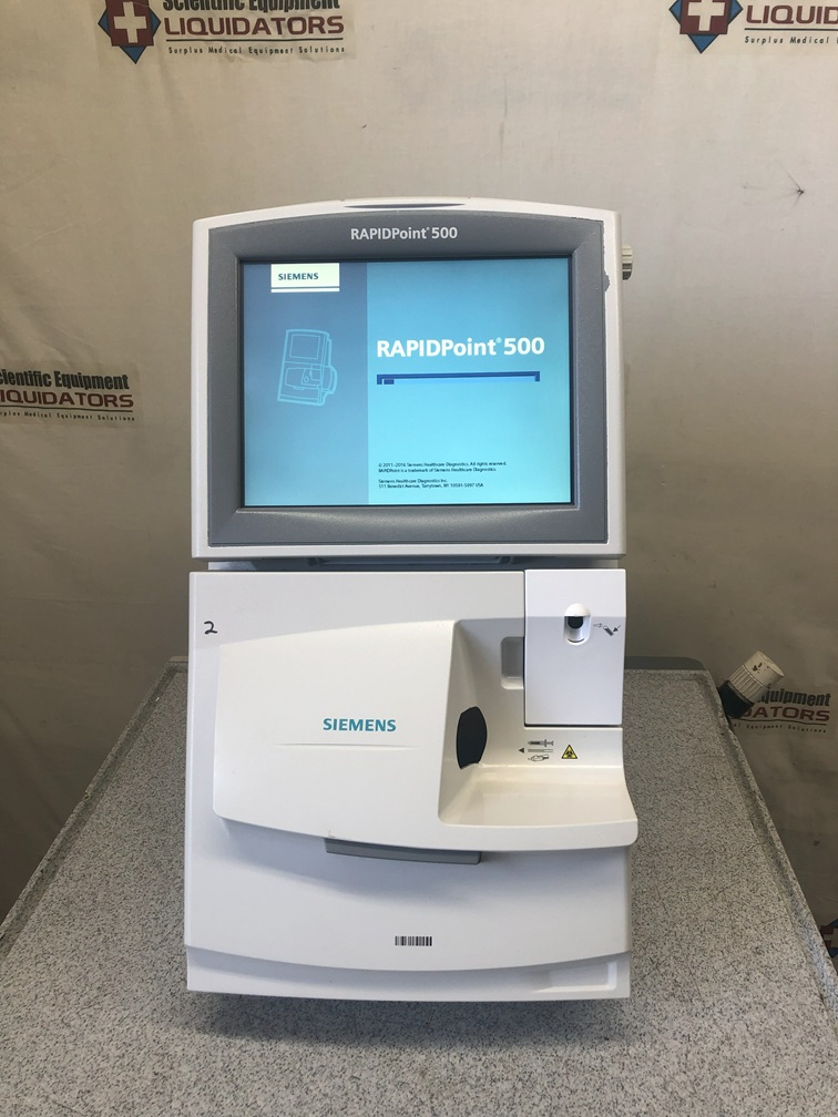 Siemens RapidPoint 500 Blood Gas Analyzer