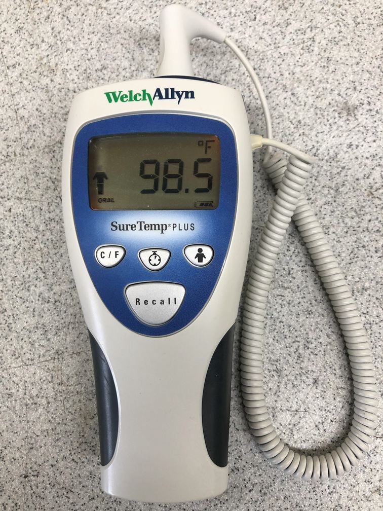 Welch Allyn 692 Sure Temp Pus Oral Thermometer 
