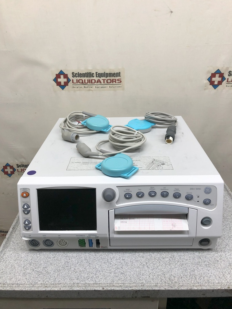GE Healthcare Corometrics 250cx Series Maternal/Fetal Monitor
