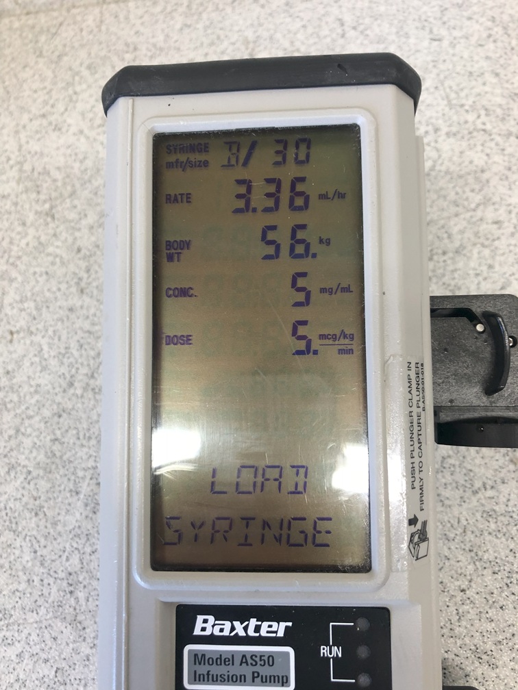 Baxter AS50 Infusion Syringe Pump