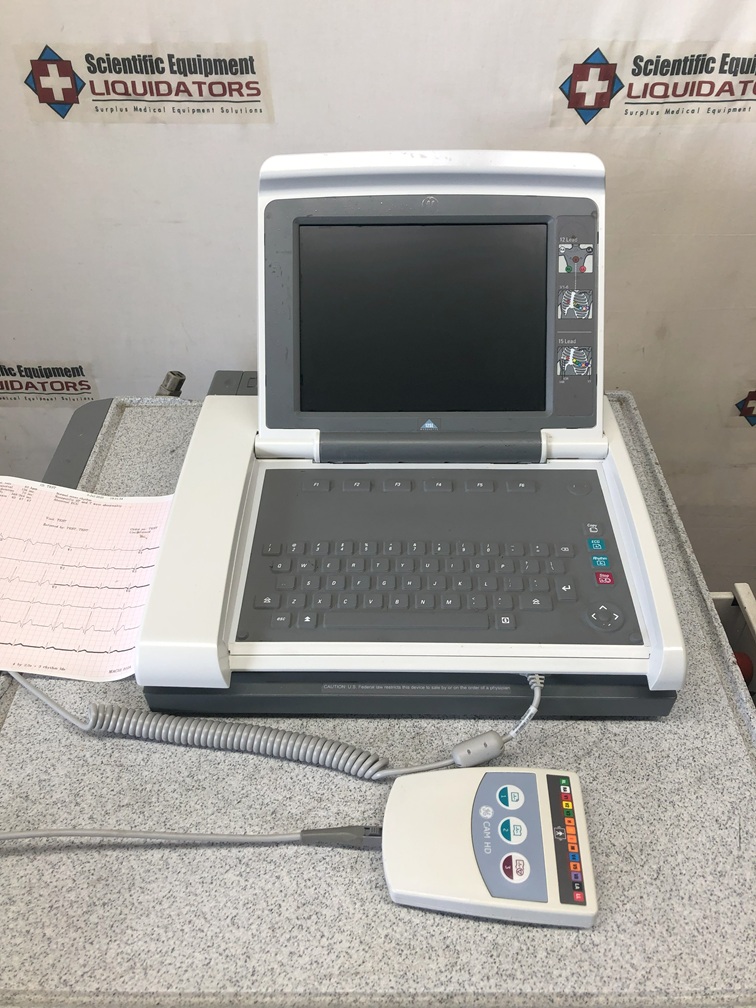 GE MAC 5500 HD Resting Diagnostic Interpretive ECG (No Patient Leads)