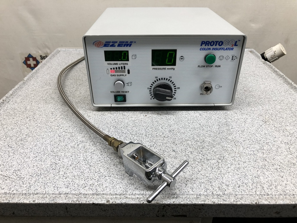 Protocol EZ EM 6400 ProtoCO2l Colon Insufflator