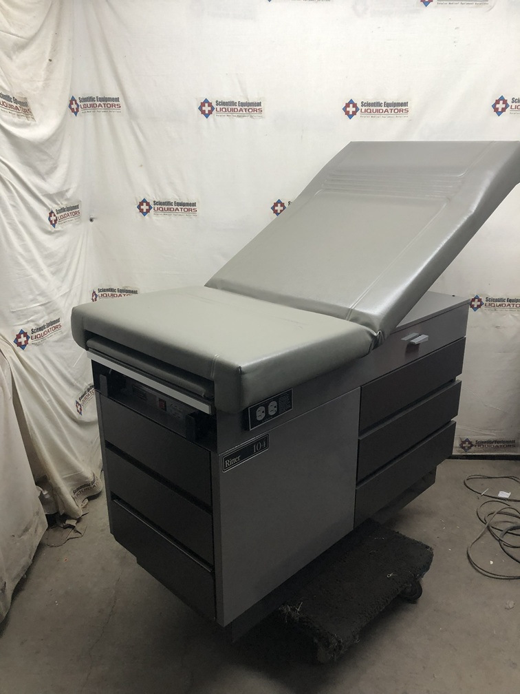 Ritter 104 Exam Table Left Side Drawers