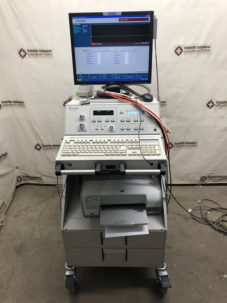 Parks 2100-SX Vascular Flo-Lab 2100-SXR Vascular Doppler System