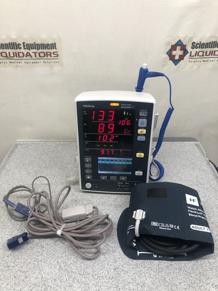 Mindray Datascope Accutorr V Vital Sign Monitor