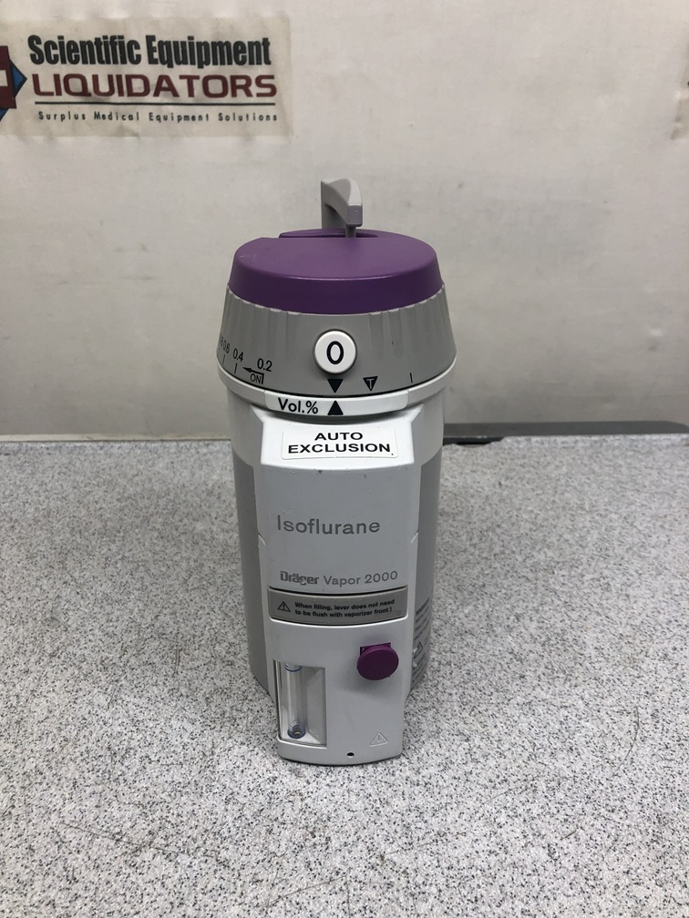 North American M35160 Drager Vapor 2000 Isoflurane Vaporizer