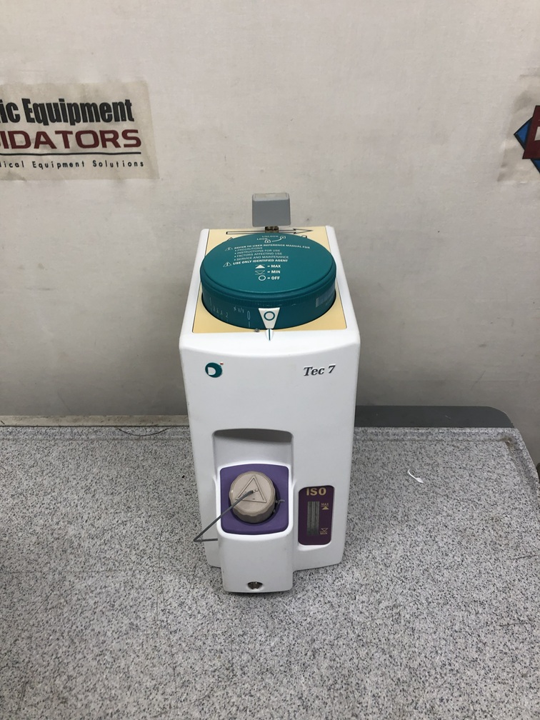 Datex-Ohmeda Tec 7 1175-9101-000 Isoflurane Anesthesia Vaporizer