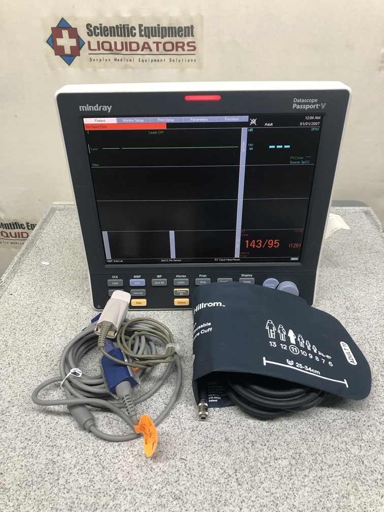 Mindray Datascope Passport V Multiparameter Patient Monitor  