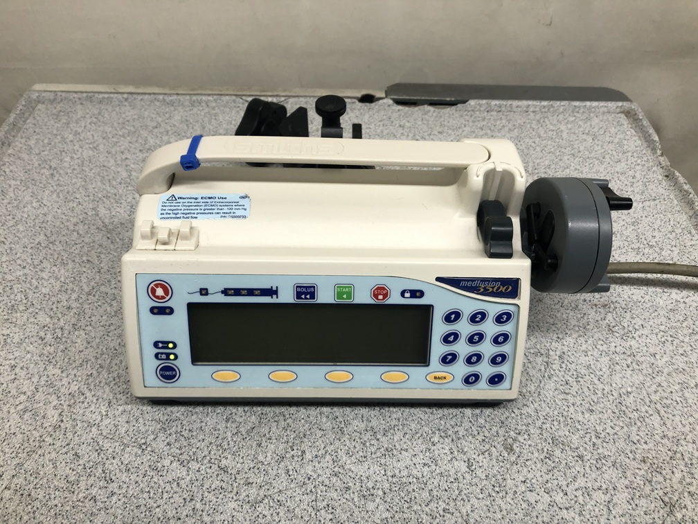Smiths Medical Medfusion 3500 Syringe Pump  