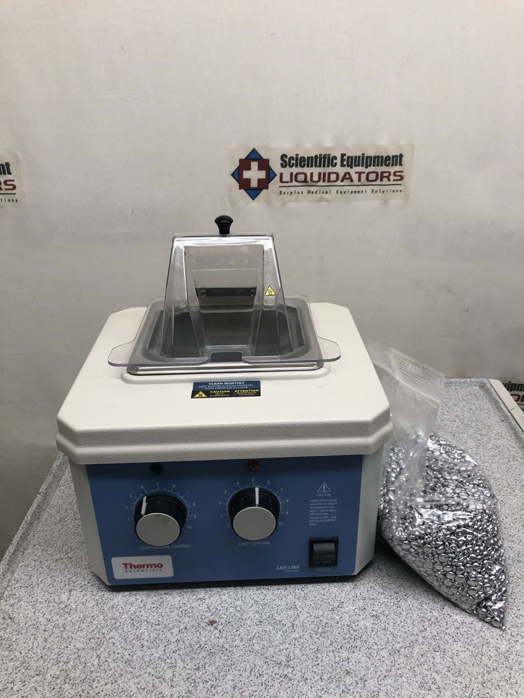 Thermo Scientific Lab-Line 18050A Water Bath with 1.6L of Lab Armor Beads