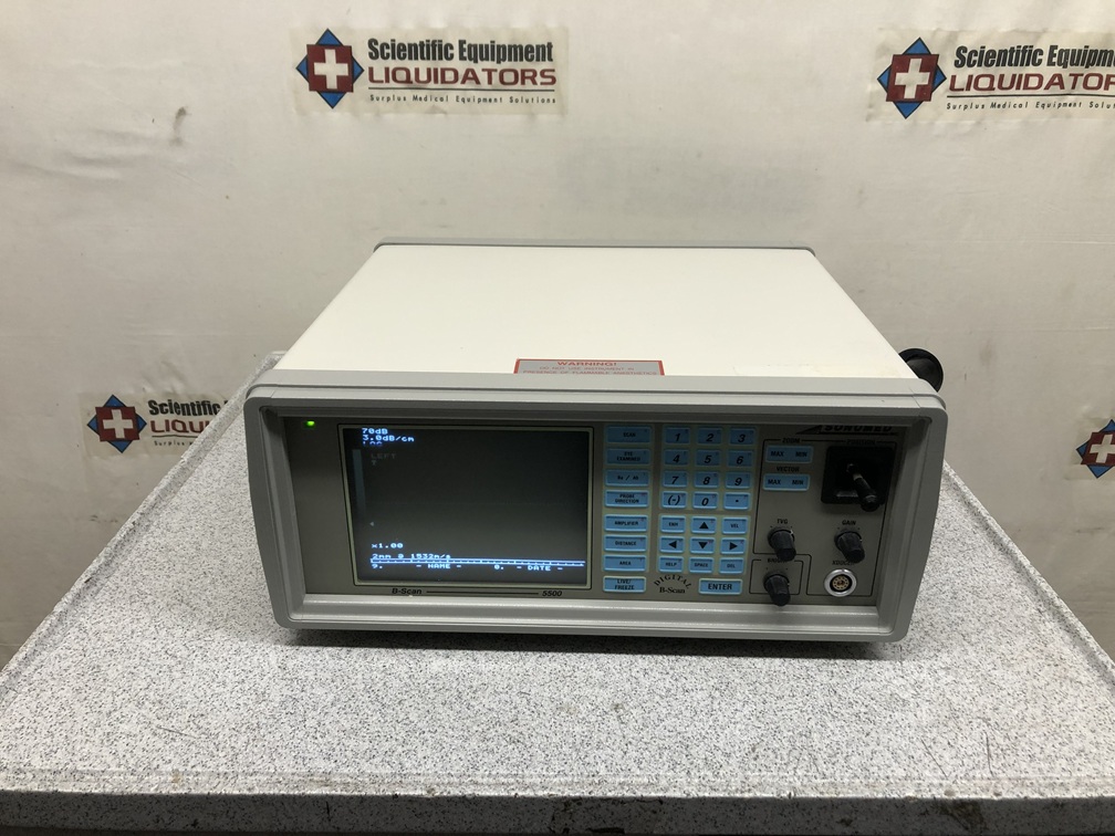 Sonomed B-5500 B-Scan Ophthalmic Ultrasound