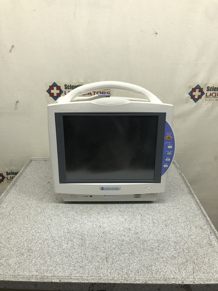 Nihon Kohden Lifescope MU-651RA Monitor with AY-653P Transport Module