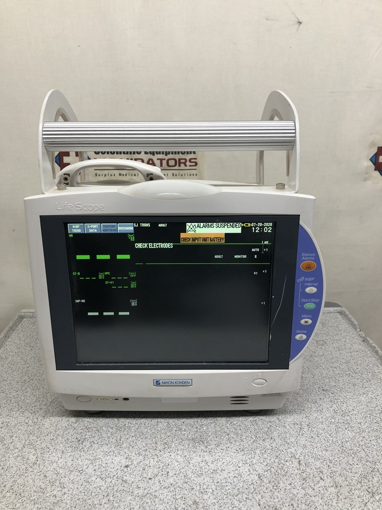 Nihon Kohden Lifescope MU-631RA Monitor with BSM-1753 Bedside Monitor System