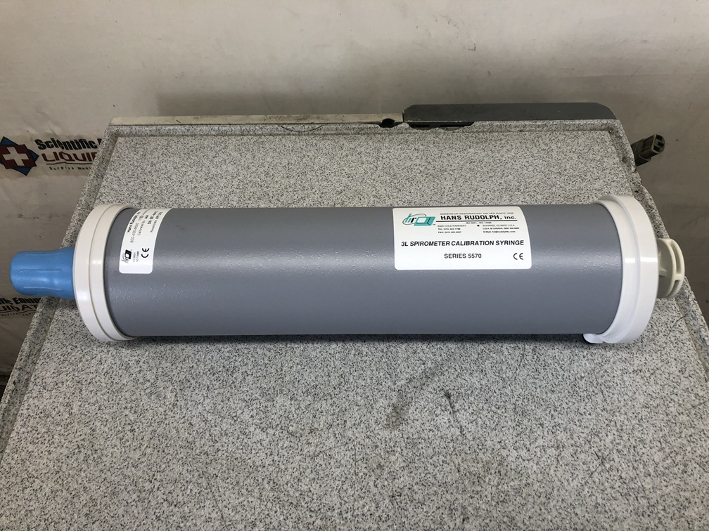 Hans Rudolph 5570 3 - Liter Calibration Syringe